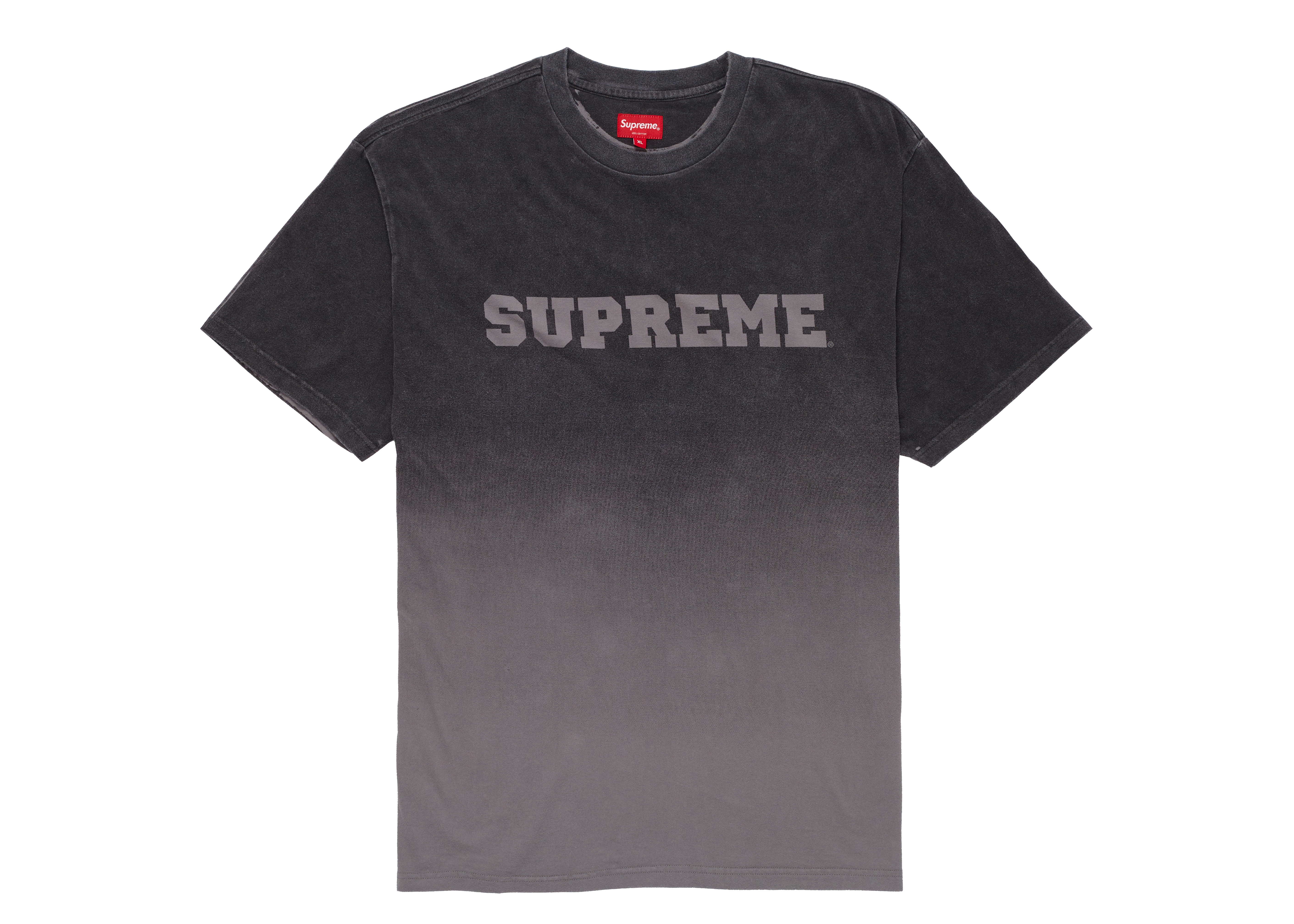 SUPREME M / L Stacked Long Sleeve T Shirt Black - SS18 Spell Out