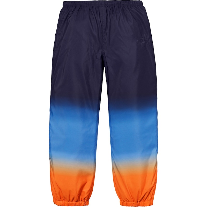 Supreme Gradient Track Pant Navy Men's - SS18 - GB