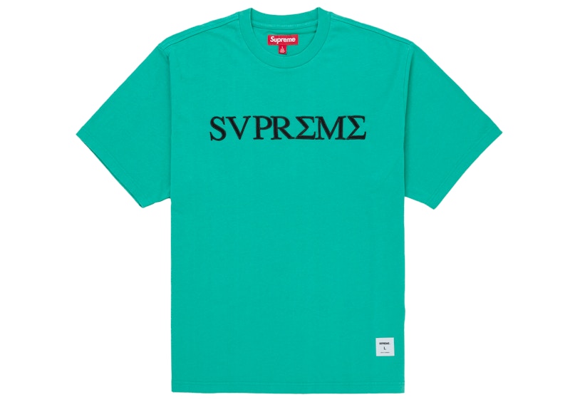 Men's Supreme Greek Short Sleeve Top in Green