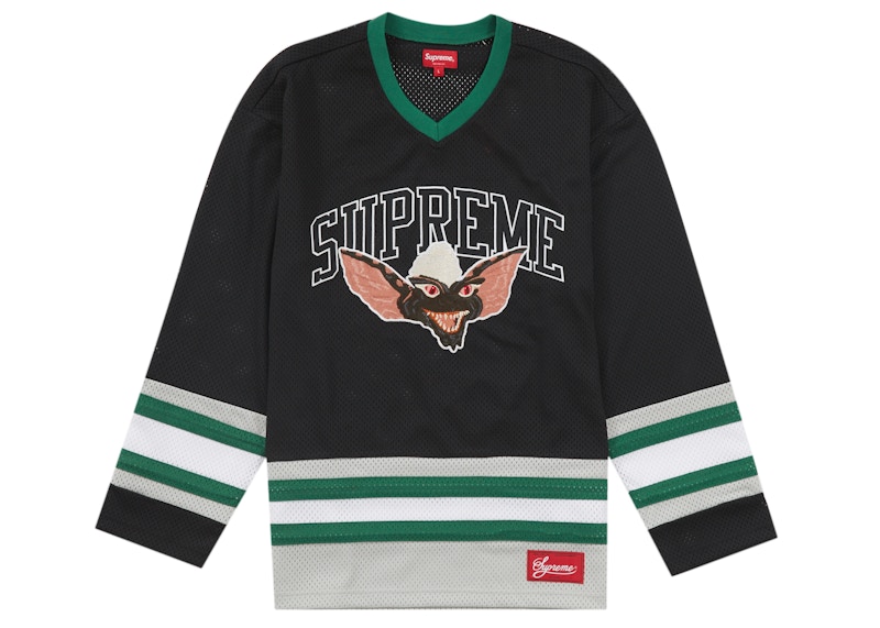 Supreme Gremlins Hockey Jersey Black Men's - FW22 - US