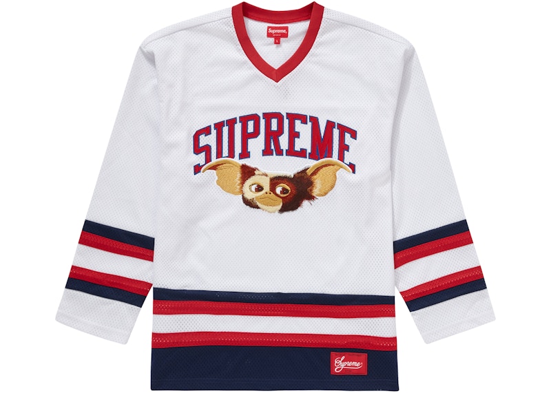 Supreme Gremlins Hockey Jersey White Men's - FW22 - US