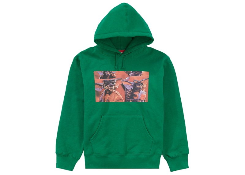 織り柄チェック supreme Gremlins Hooded Sweatshirt グレムリン