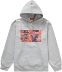 British-American Rapper MF DOOM x Supreme Hooded Sweatshirt