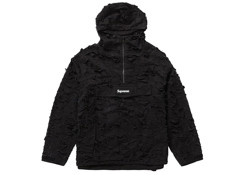 新品 Supreme x Griffin Anorak box logo 黒ジップボタンジップアップ