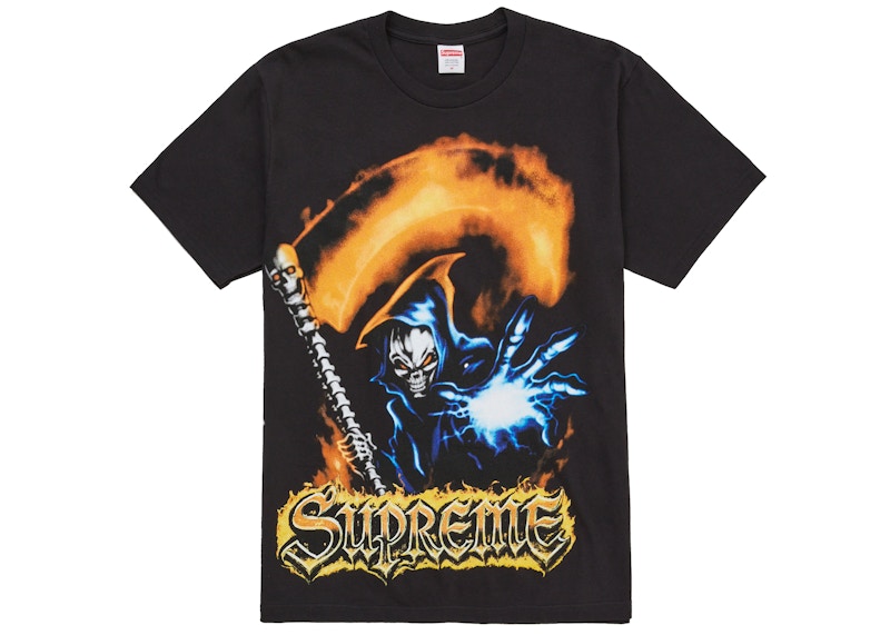 Supreme Grim Reaper Tee Black Men's - SS26 - US