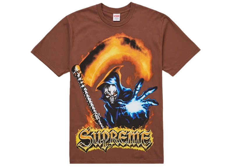 Supreme Grim Reaper Tee Brown メンズ - SS26 - JP