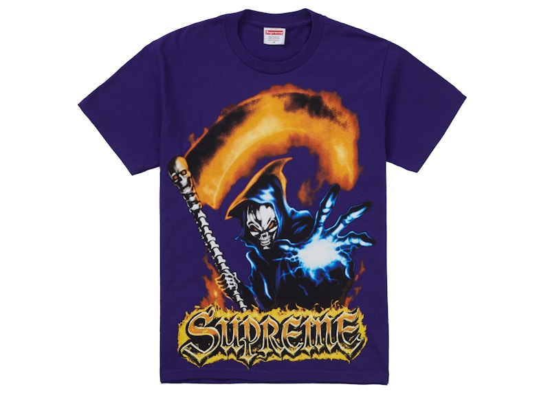 Supreme Grim Reaper Tee Purple メンズ - SS26 - JP
