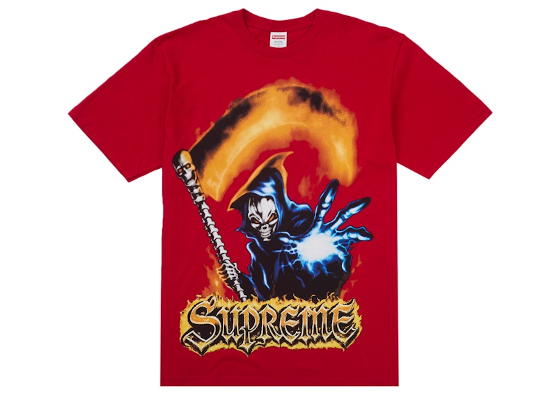 Supreme Grim Reaper Tee Red