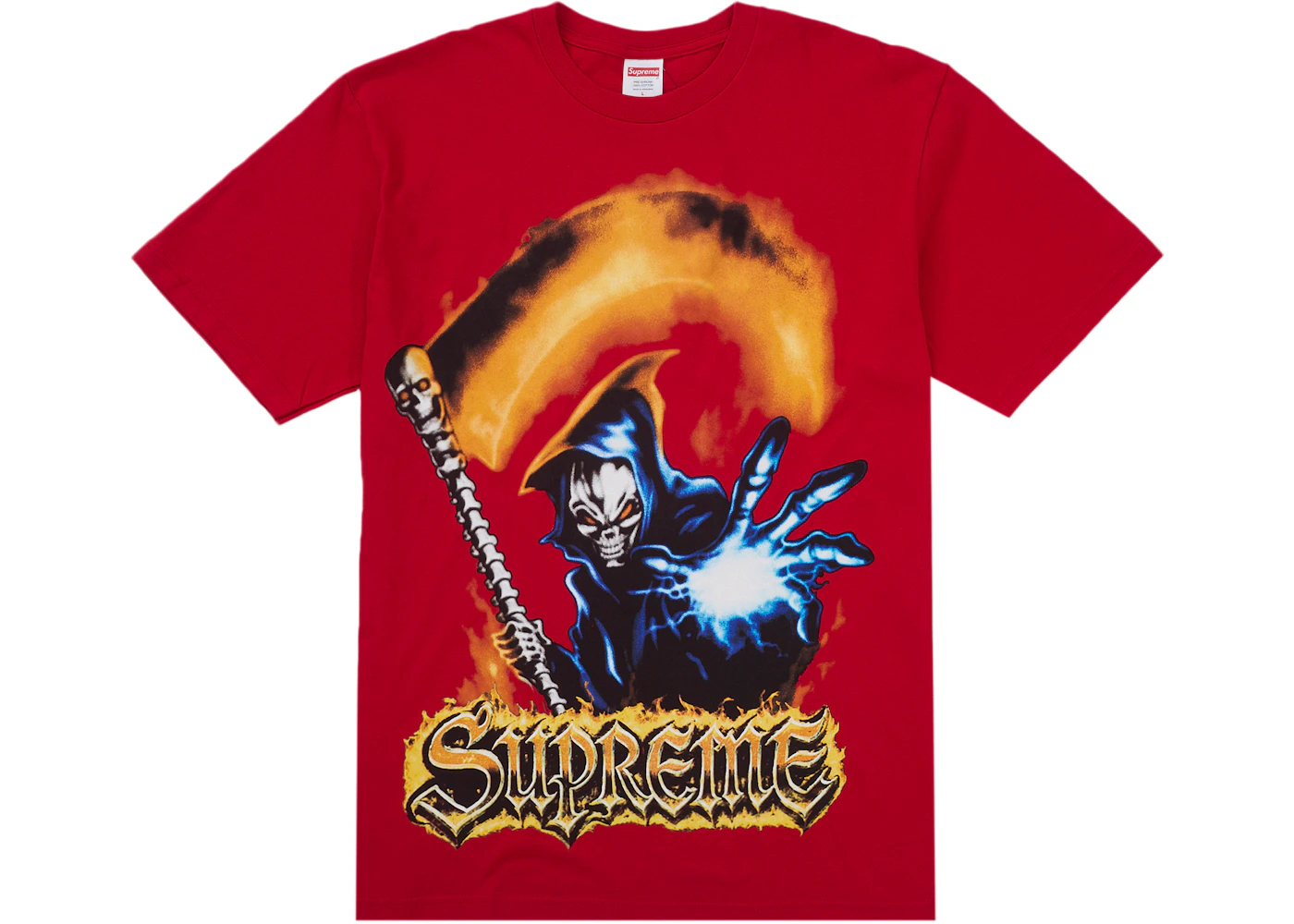 Supreme Grim Reaper Tee Red