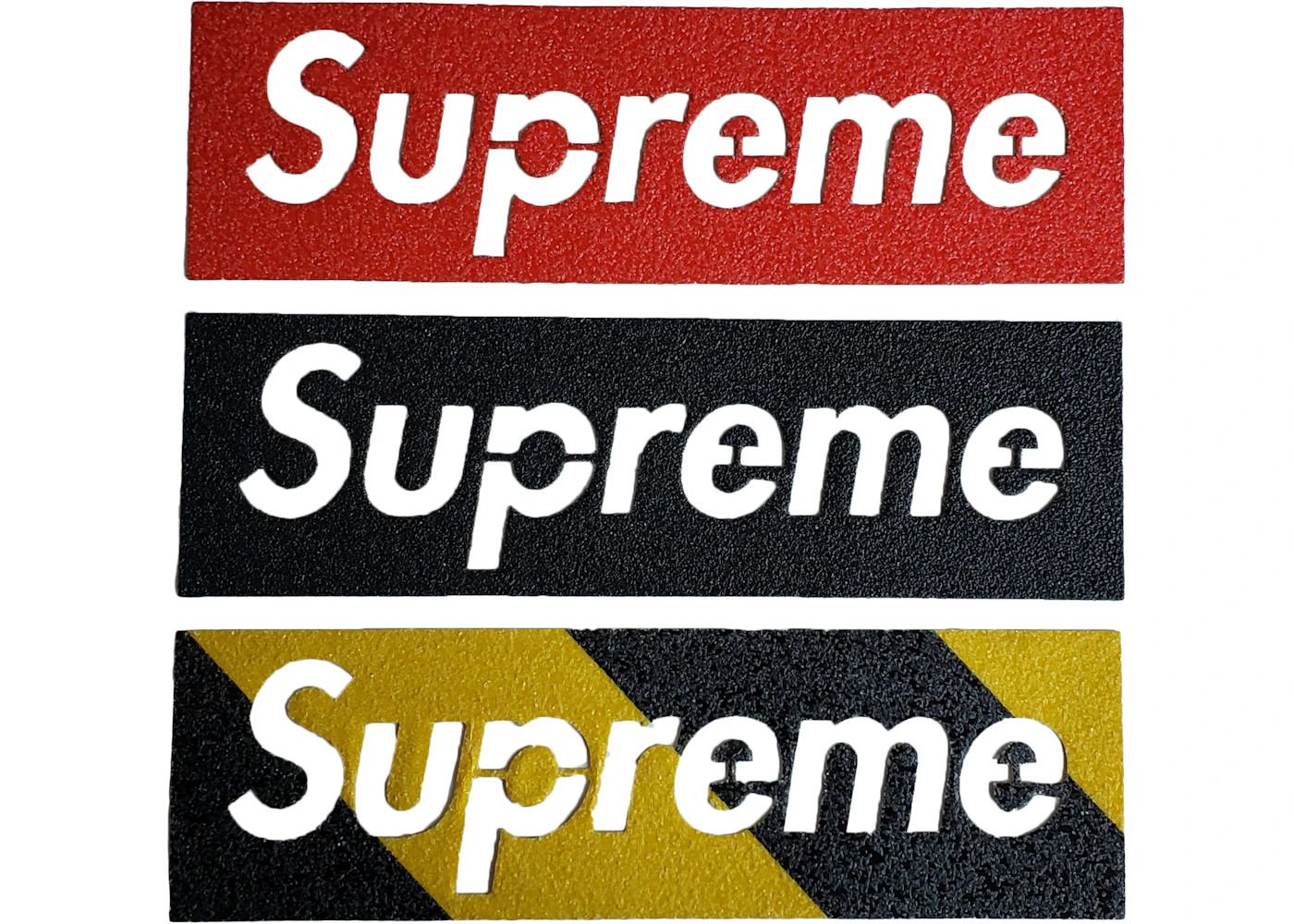 Supreme Grip Tape Box Logo Sticker Set US - Main Image