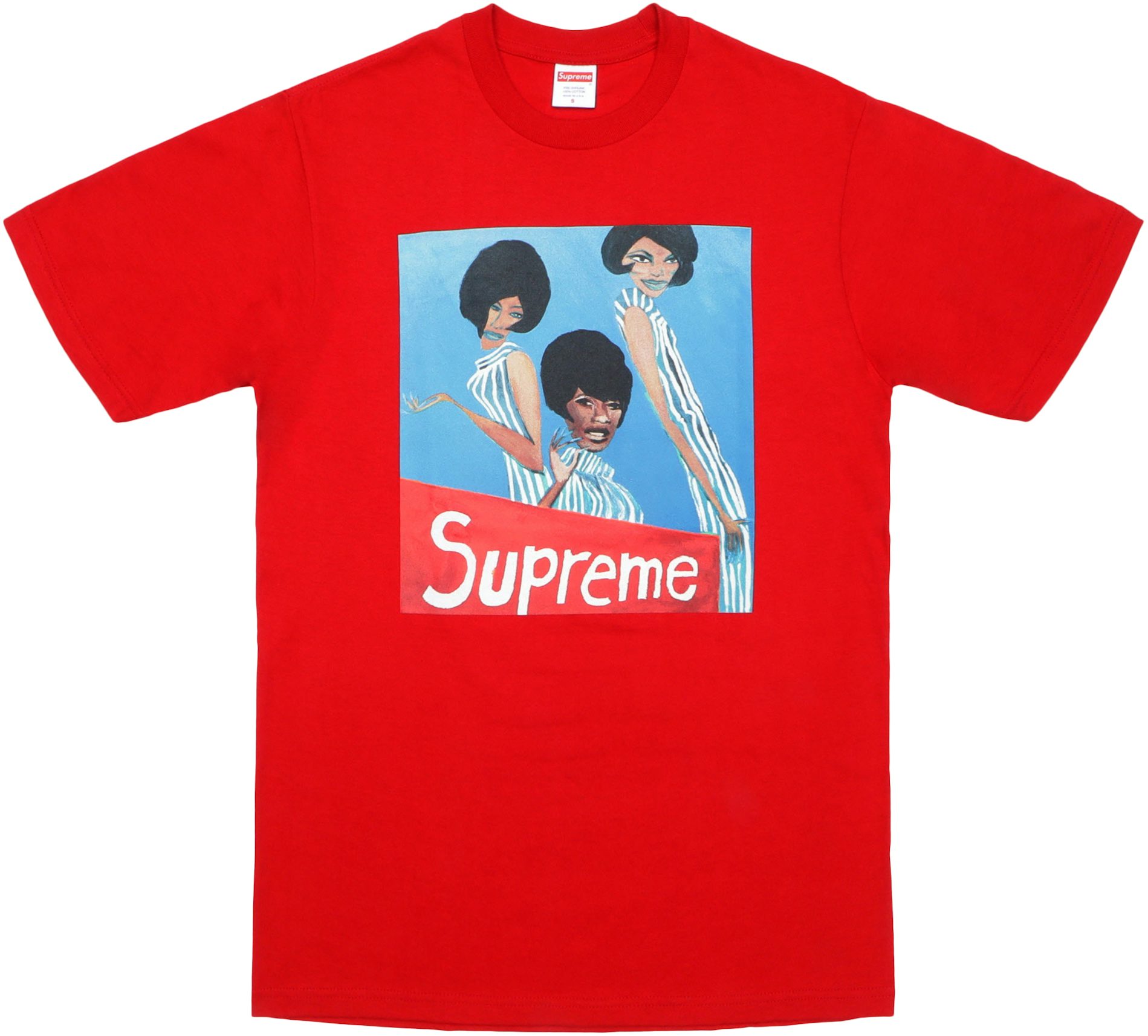 Supreme Group T-Shirt 'Red