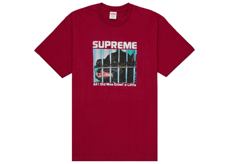 T-shirt Supreme Growl Cardinal