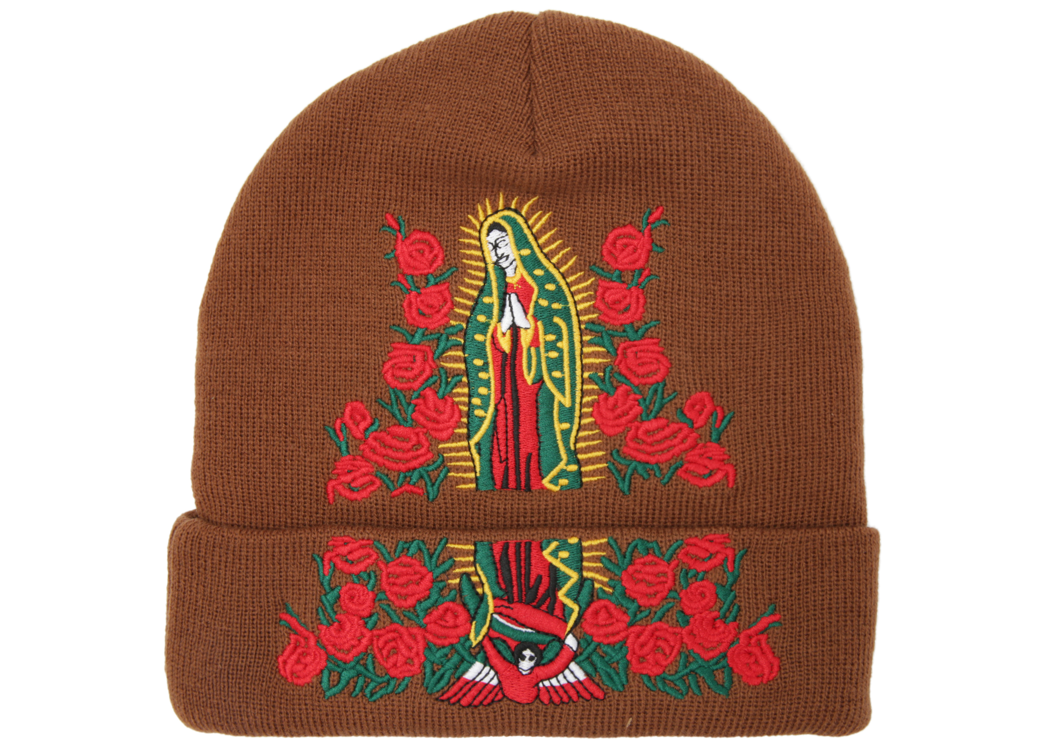 Supreme Guadalupe Beanie Brown - FW18 - US
