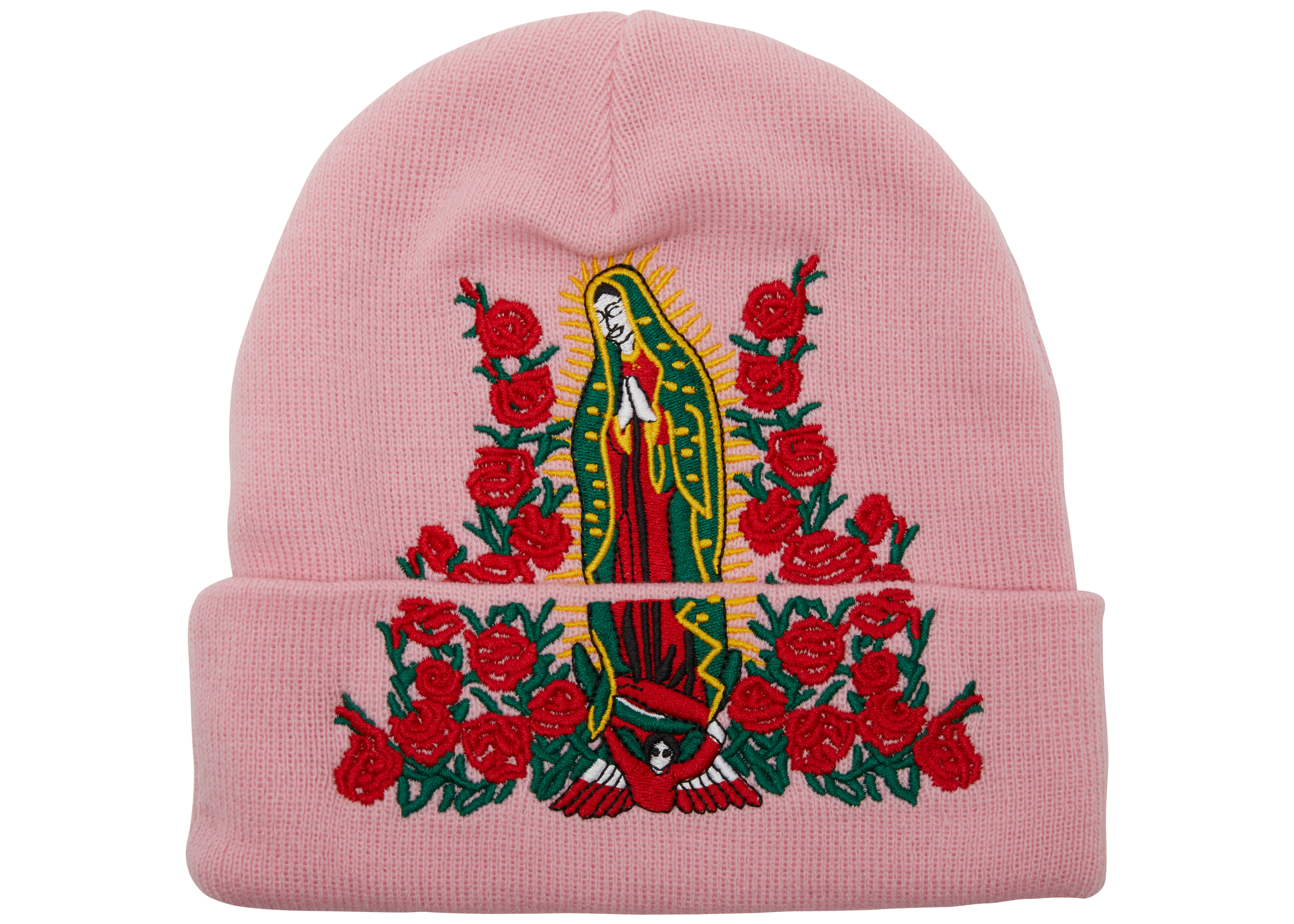 Supreme Guadalupe Beanie Pink - FW18 - US