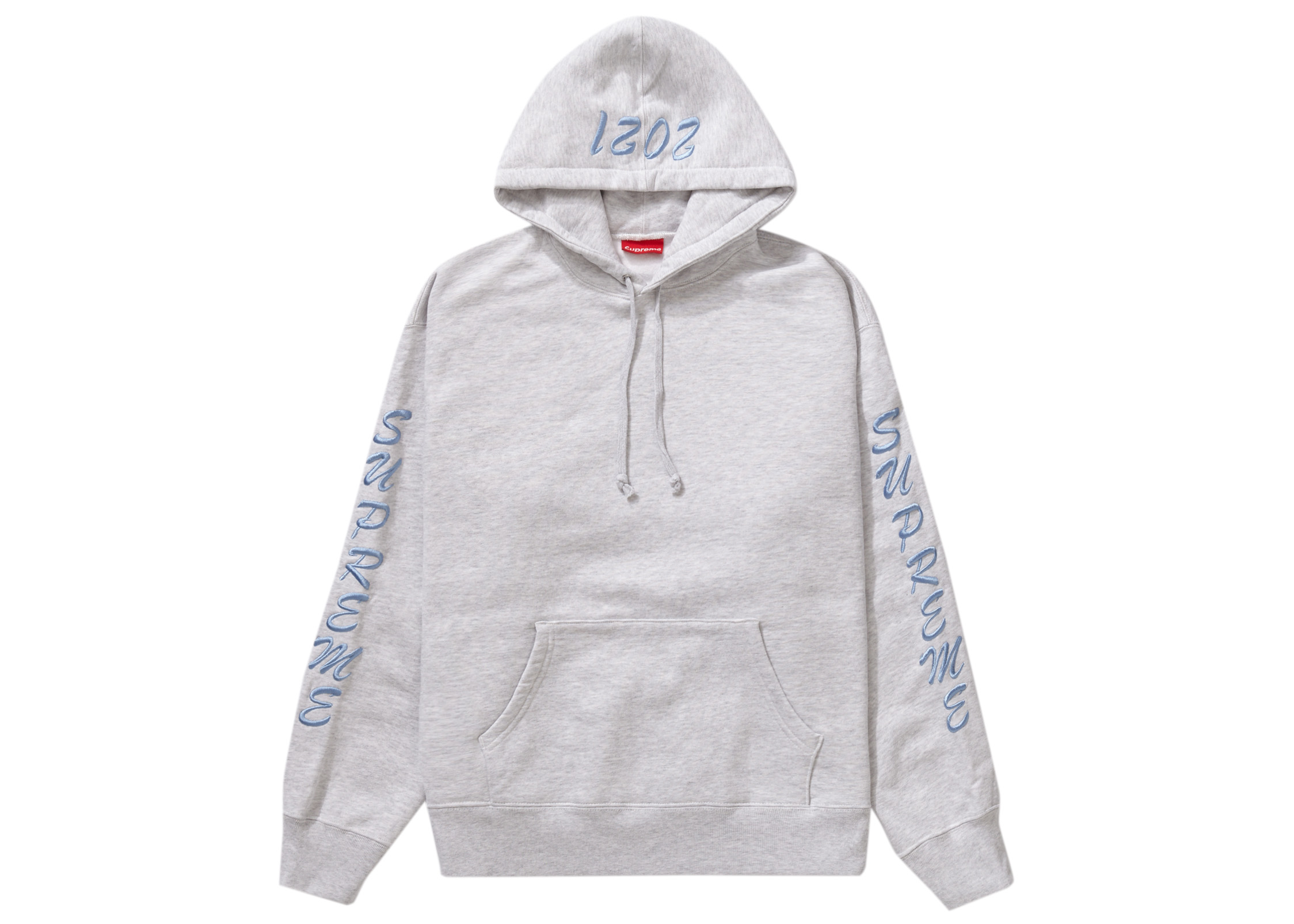 Supreme Guardian Hooded Sweatshirt Ash Grey