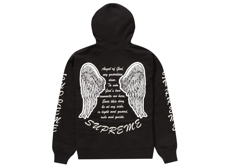 定価Supreme Guardian Hooded Sweatshirt Black メンズ - FW21 - JP パーカー