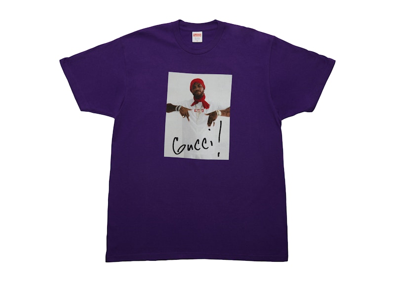 purple supreme shirt