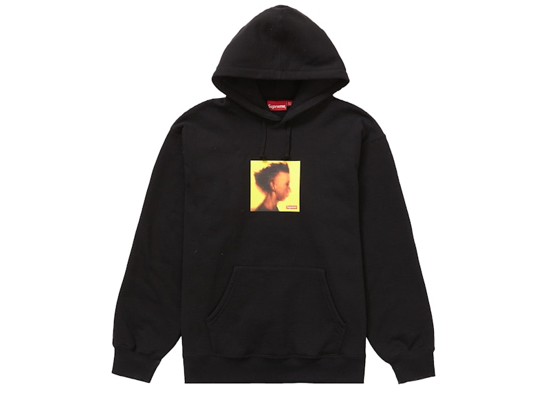 Supreme 1-800 Hooded Sweatshirt Black Glow In The Dark FW19 NWT Sz L