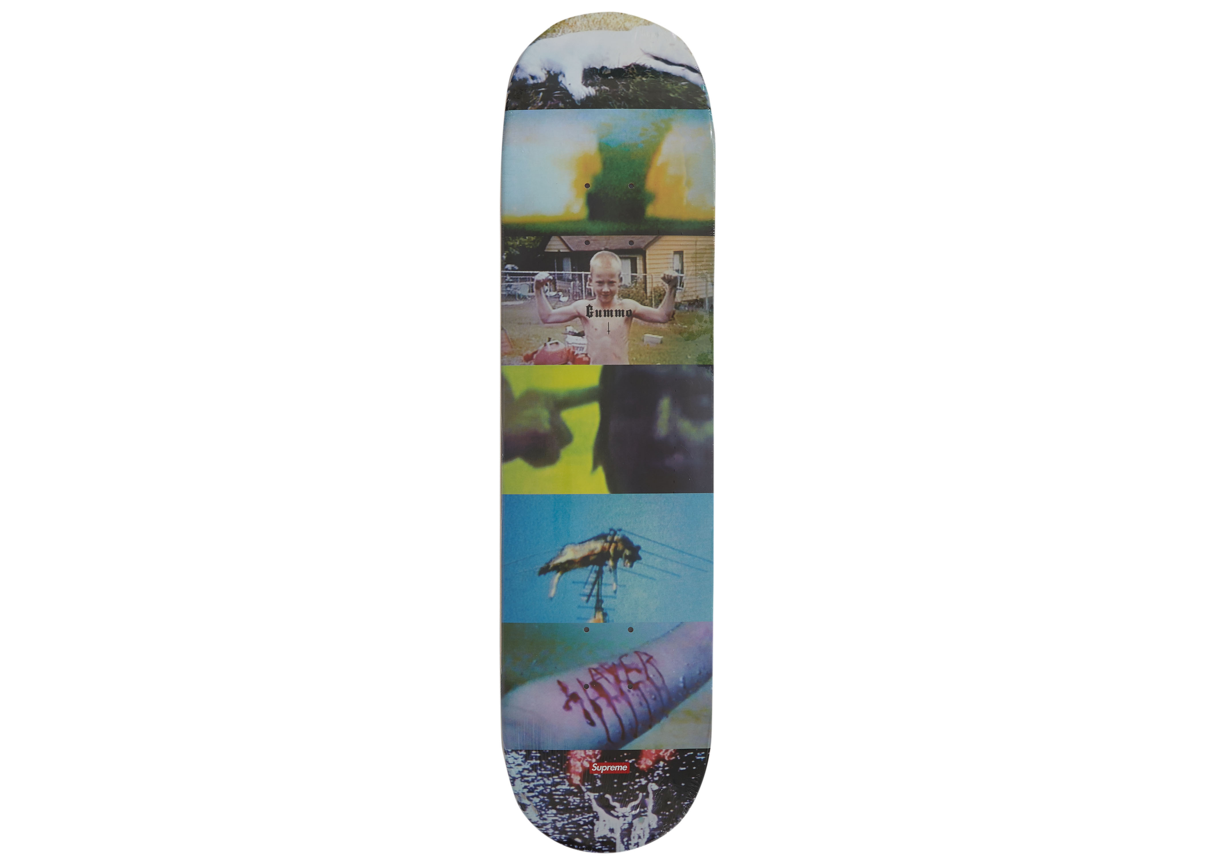 Supreme Bless Reflexology Skateboard Deck Grey - JP