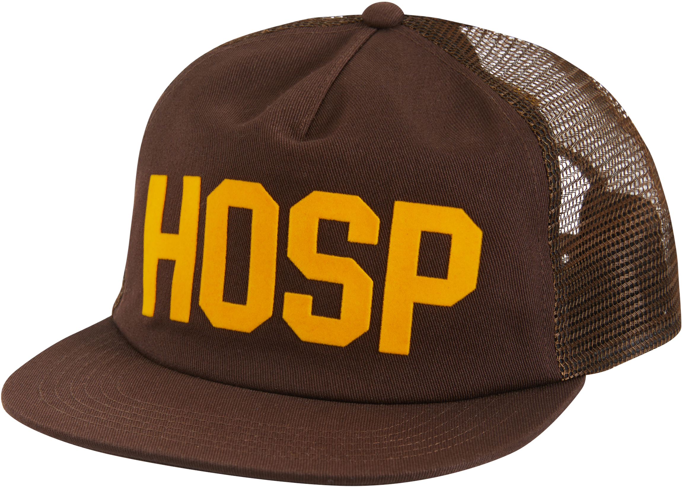 Supreme HOSP Mesh Back 5-Panel Brown - SS23 - US