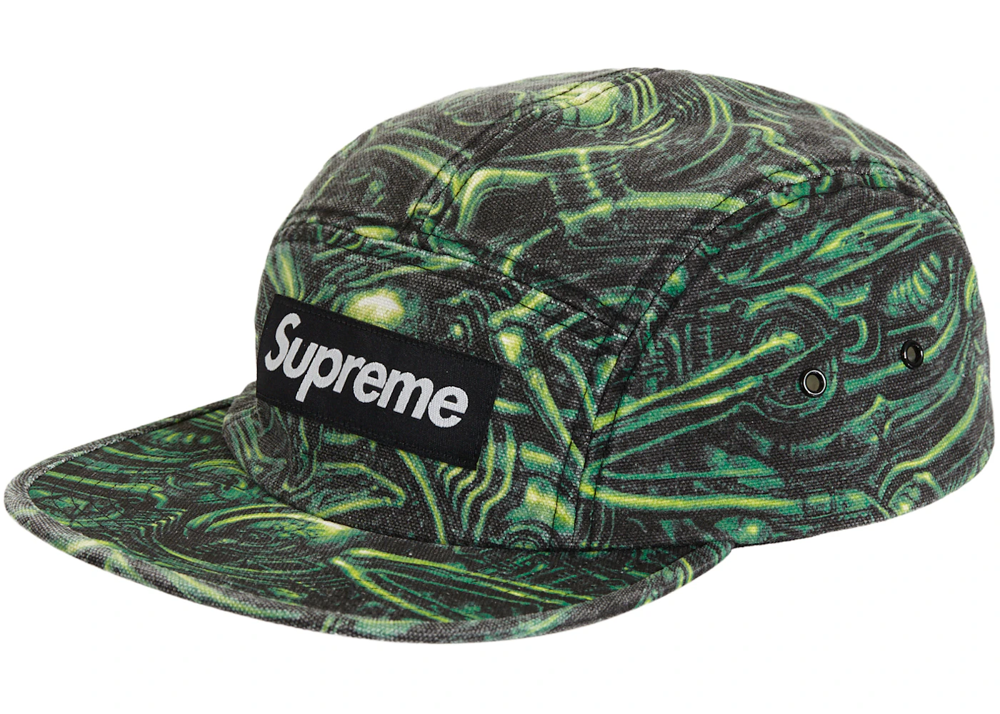 Supreme Giger Camp Cap Green FW23 US