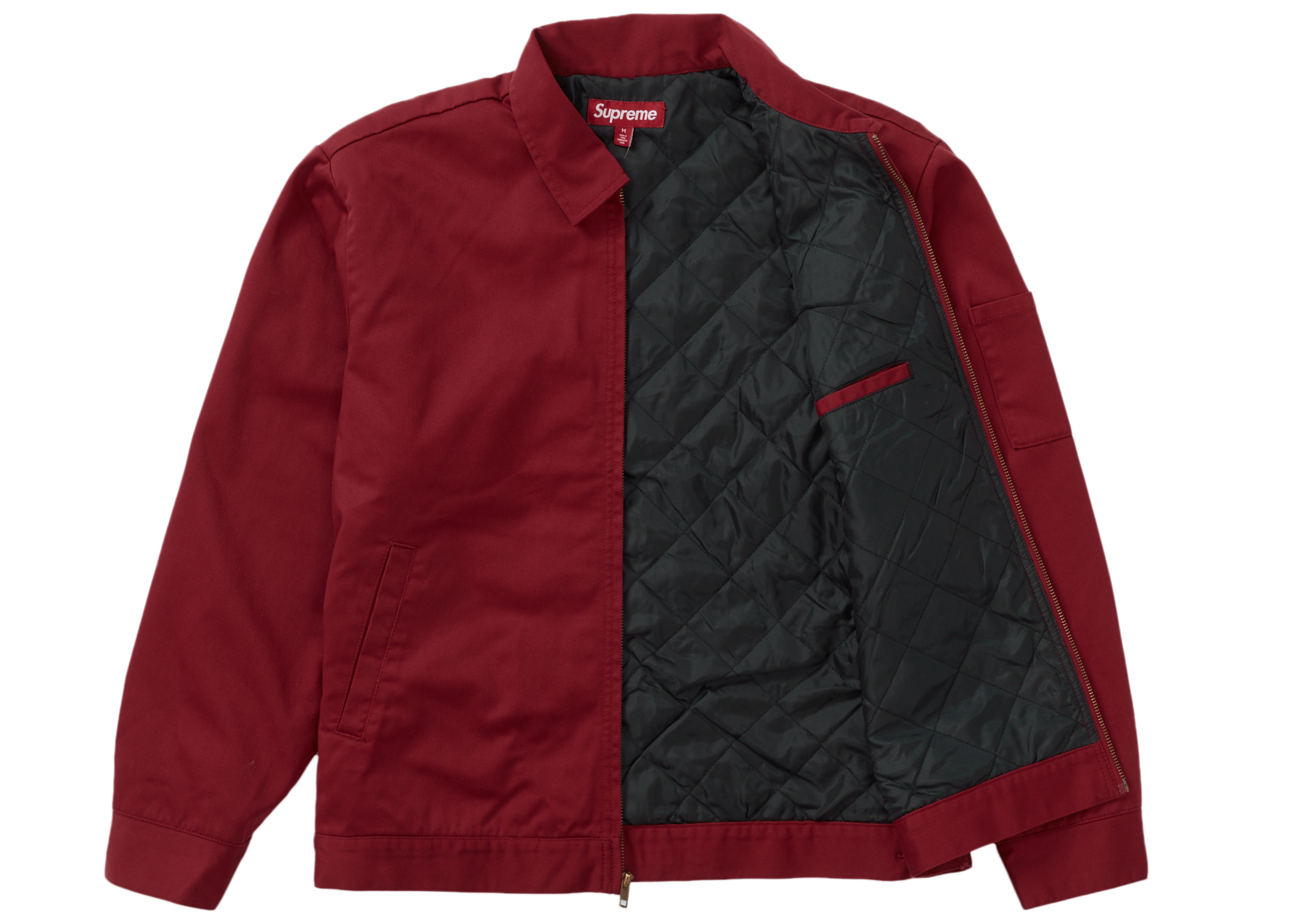 Supreme H.R. Giger Embroidered Work Jacket Red メンズ - FW23 - JP