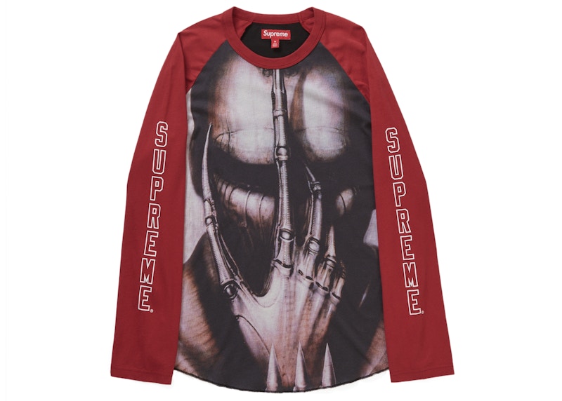 ギーガーコラボH.R. Giger Raglan L/S Top Supreme サイズ S