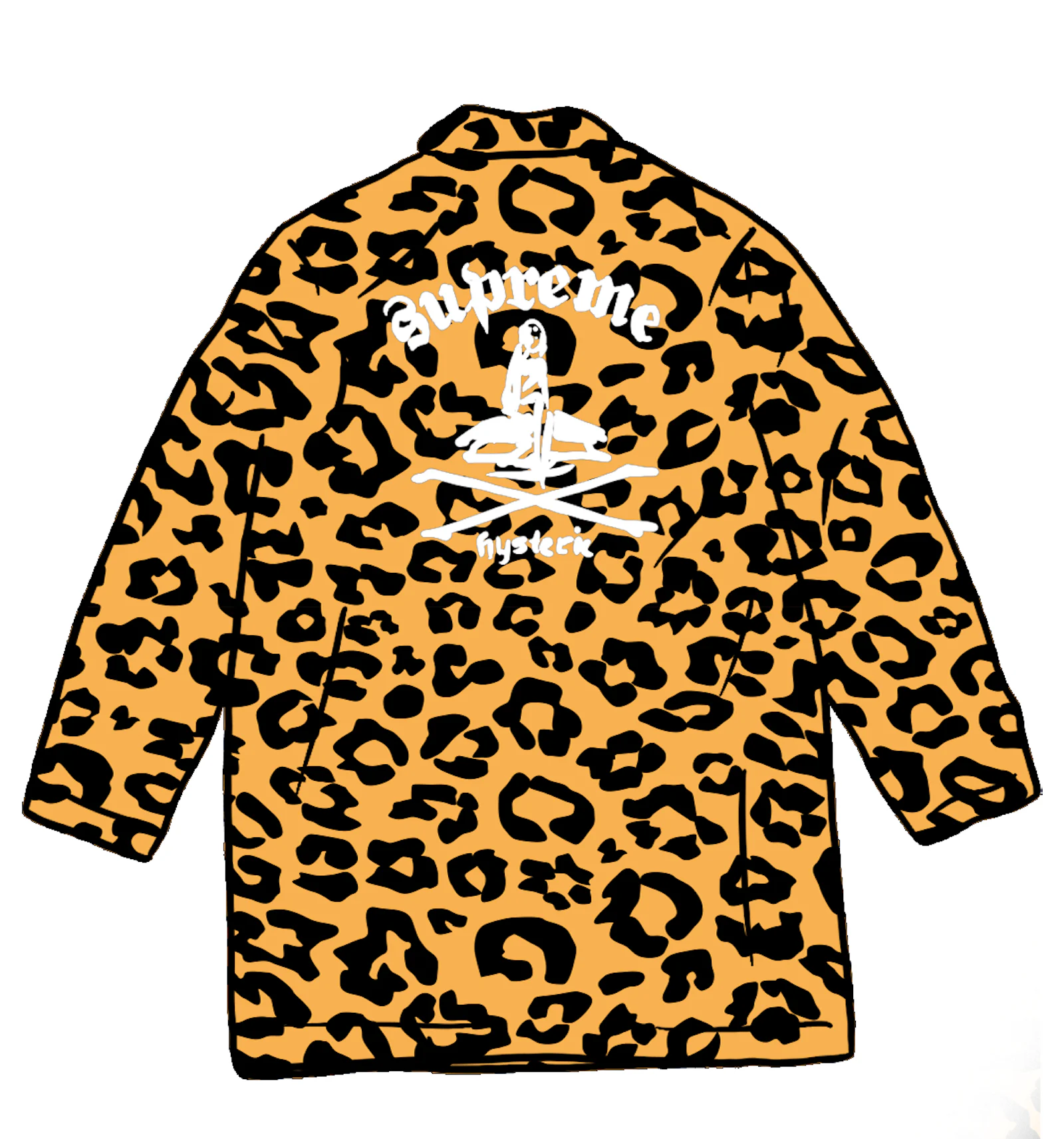 Leopard trench sales