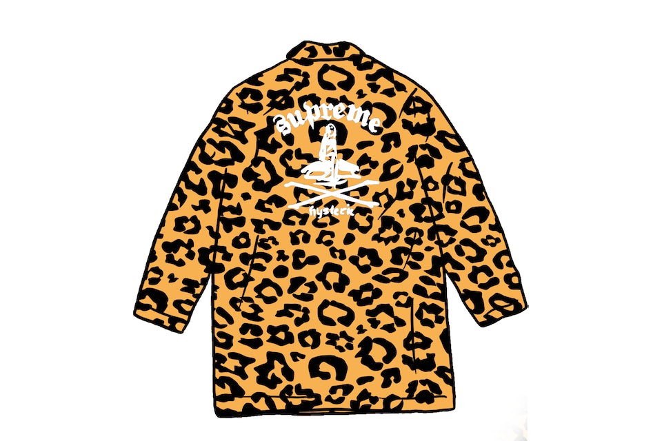 Supreme HYSTERIC GLAMOUR Leopard Trench Tan メンズ - SS21 - JP