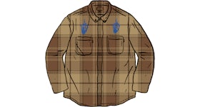 Supreme HYSTERIC GLAMOUR Plaid Flannel Shirt Black Men's - SS21 - US