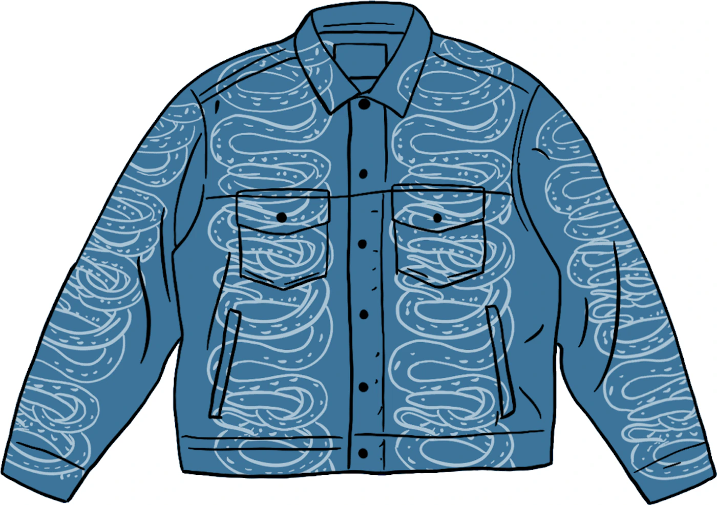 supreme HYSTERIC GLAMOUR denim jacket