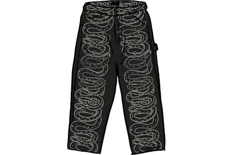 パンツ Supreme HystericGlamour Snake DoubleKnee Supreme HYSTERIC GLAMOUR Snake Double Knee Denim Painter