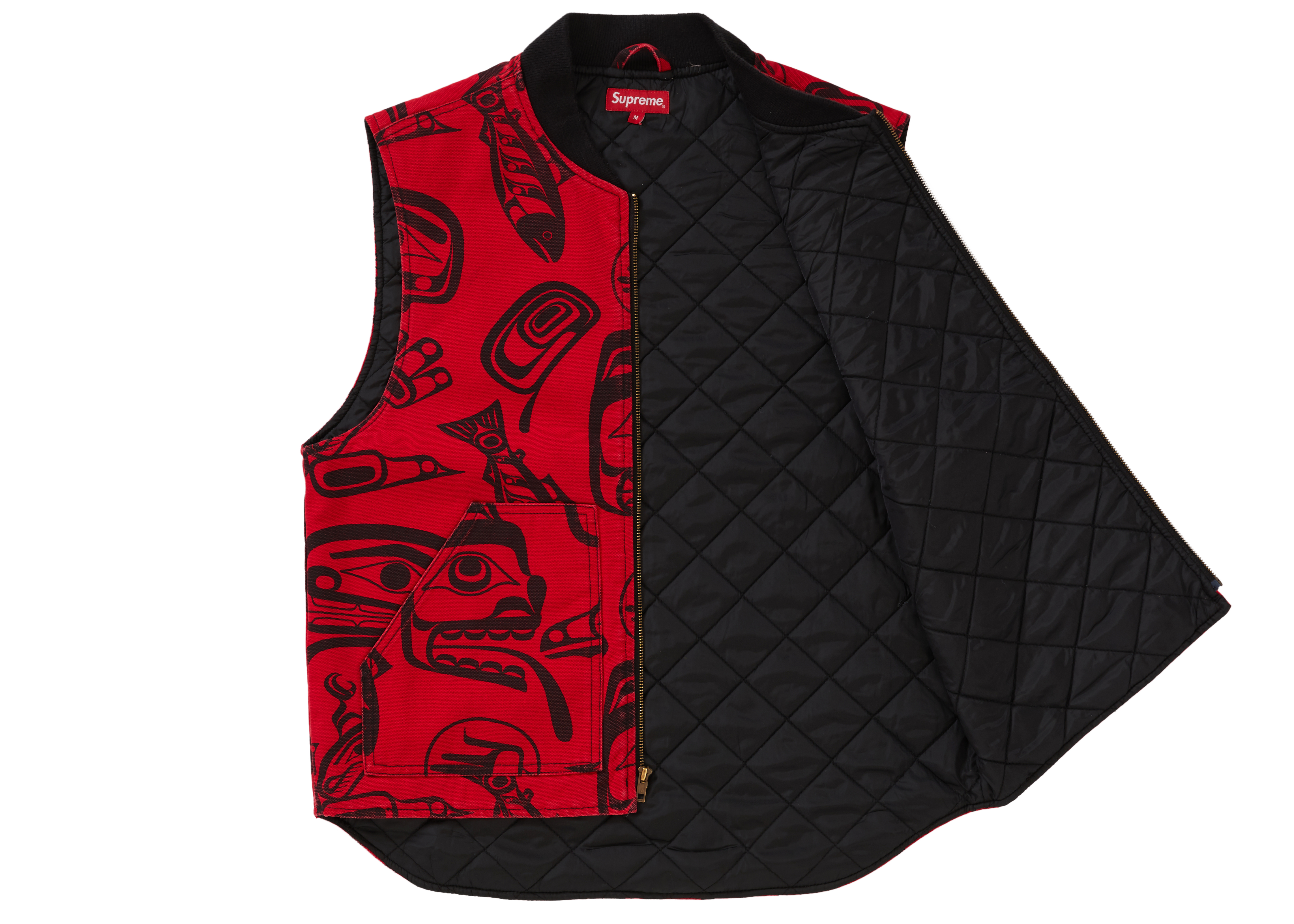 Supreme Haida Work Vest Red Men's - FW19 - US