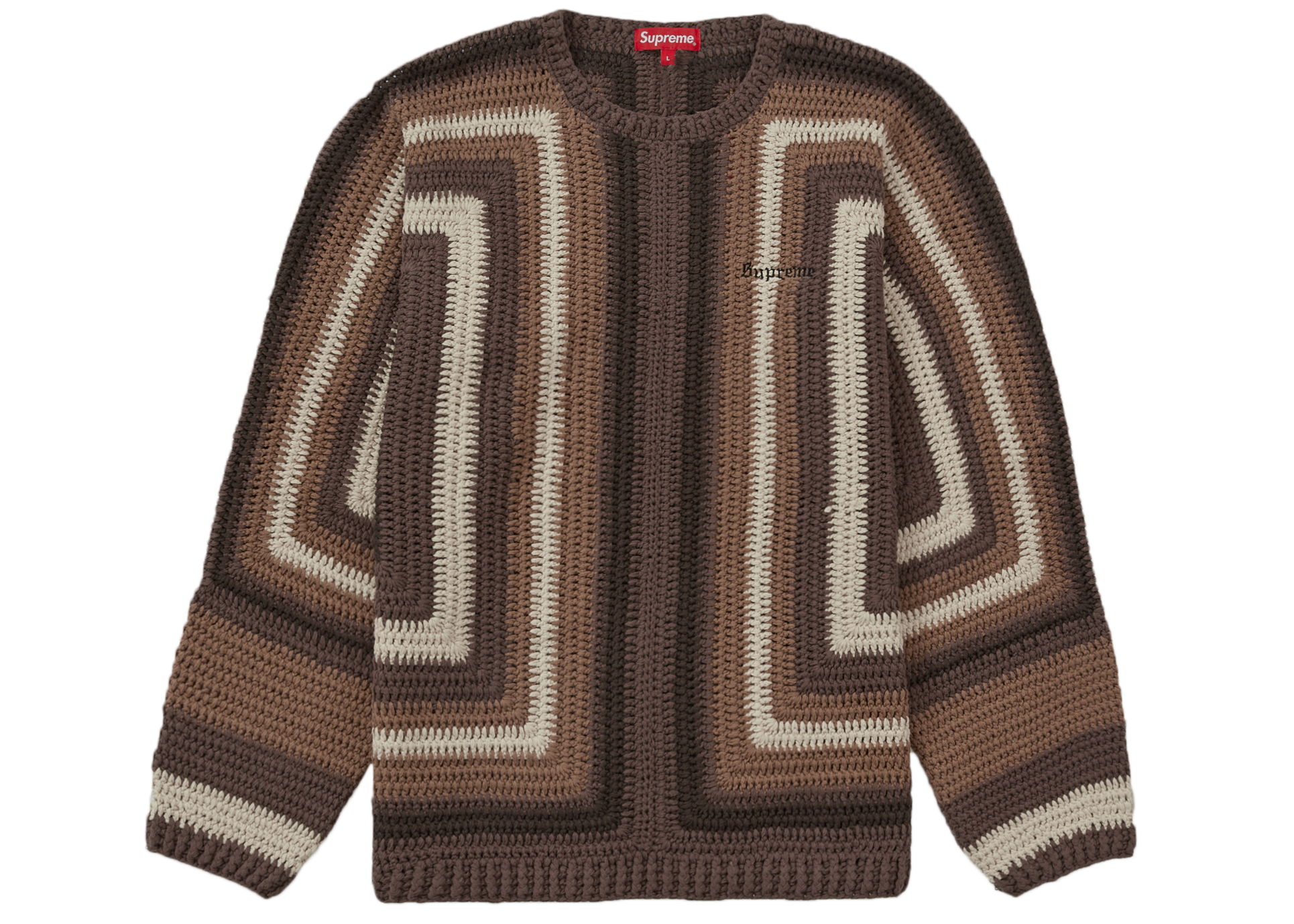 【トップス】 supreme hand crocheted sweater M 22ss He8rL-m49861002771 オンライン