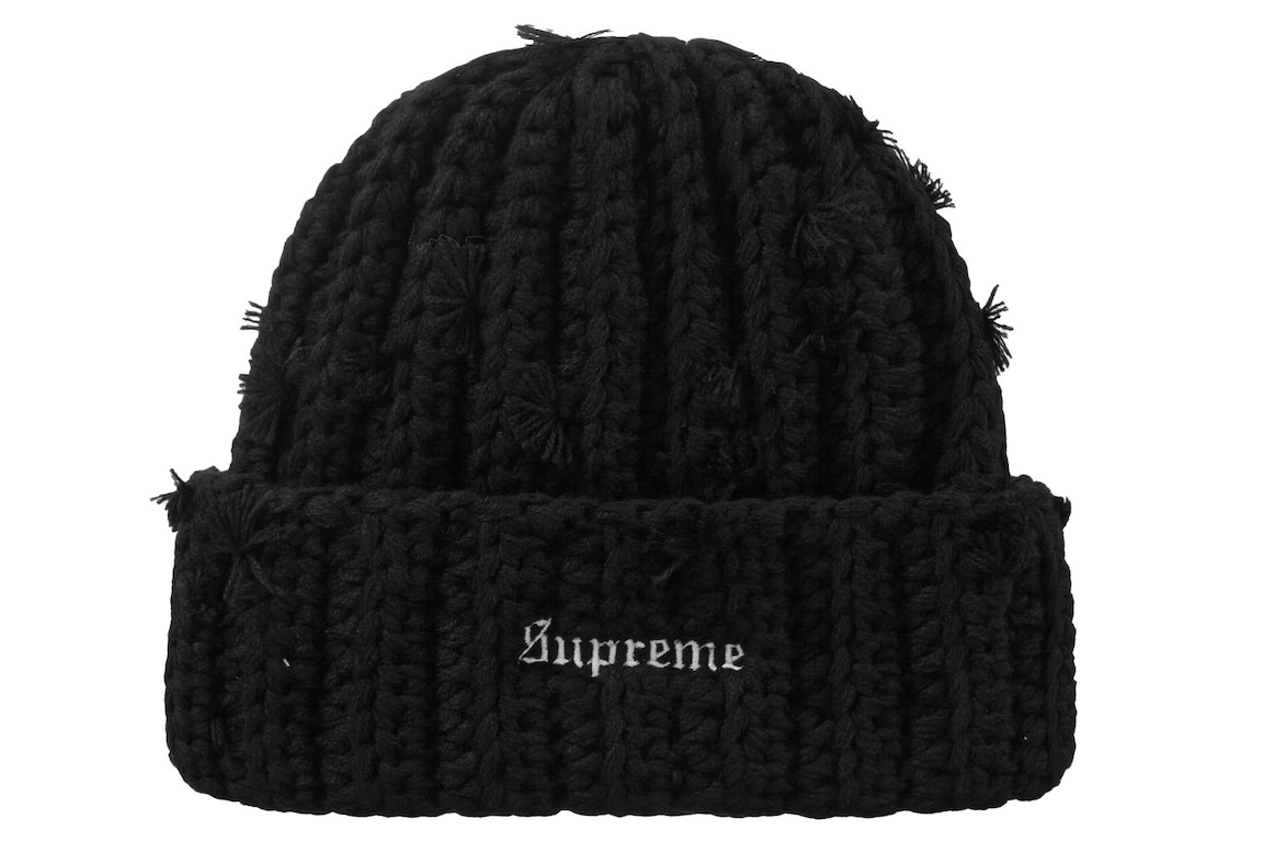 Pre-owned Supreme Hand Tied Beanie Black