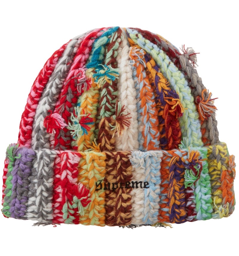 Supreme Hand Tied Beanie Multicolor FW23 US - Main Image