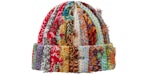 Gorro Supreme trenzado a mano multicolor