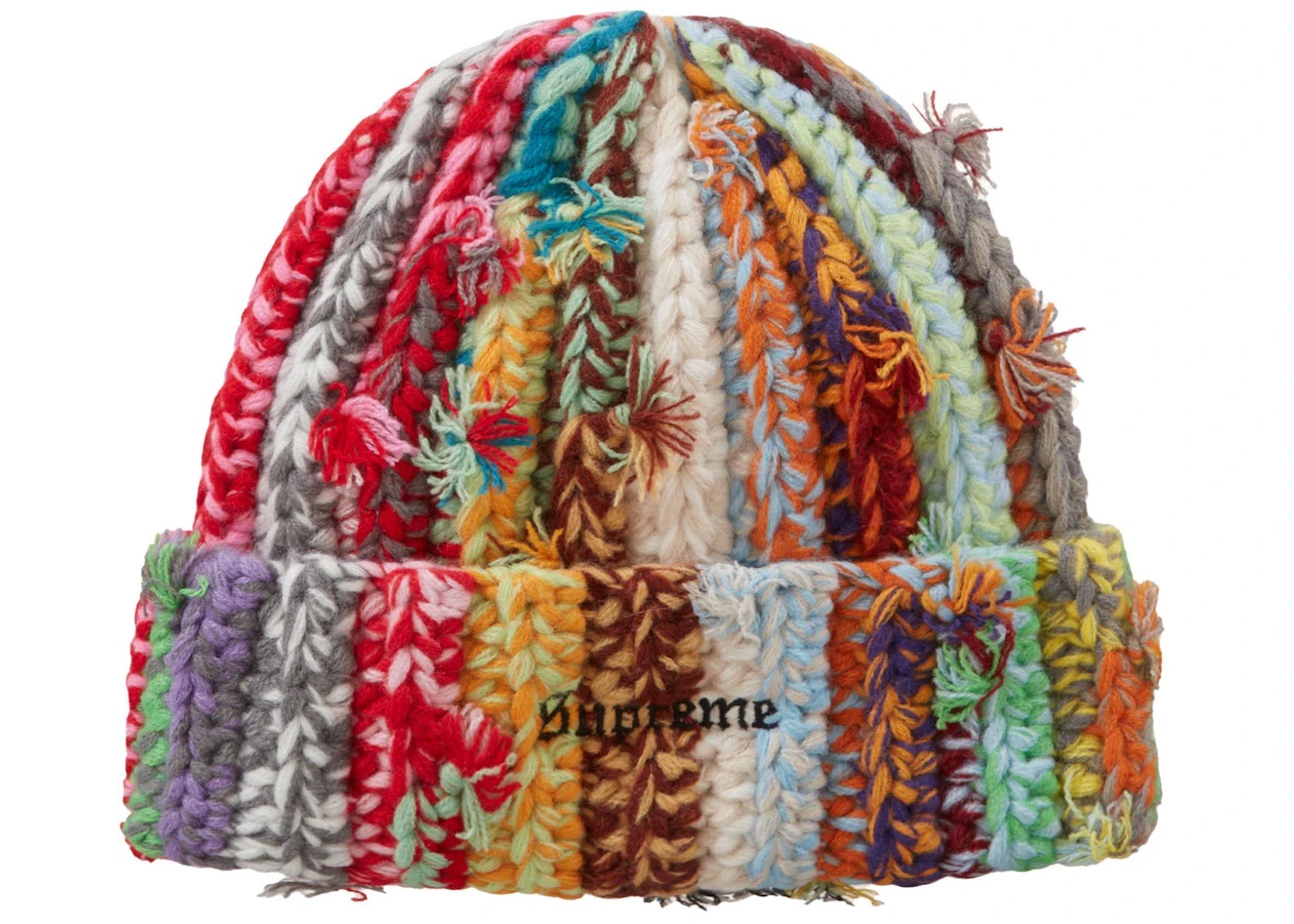 Supreme Hand Tied Beanie Multicolor FW23 US - Main Image