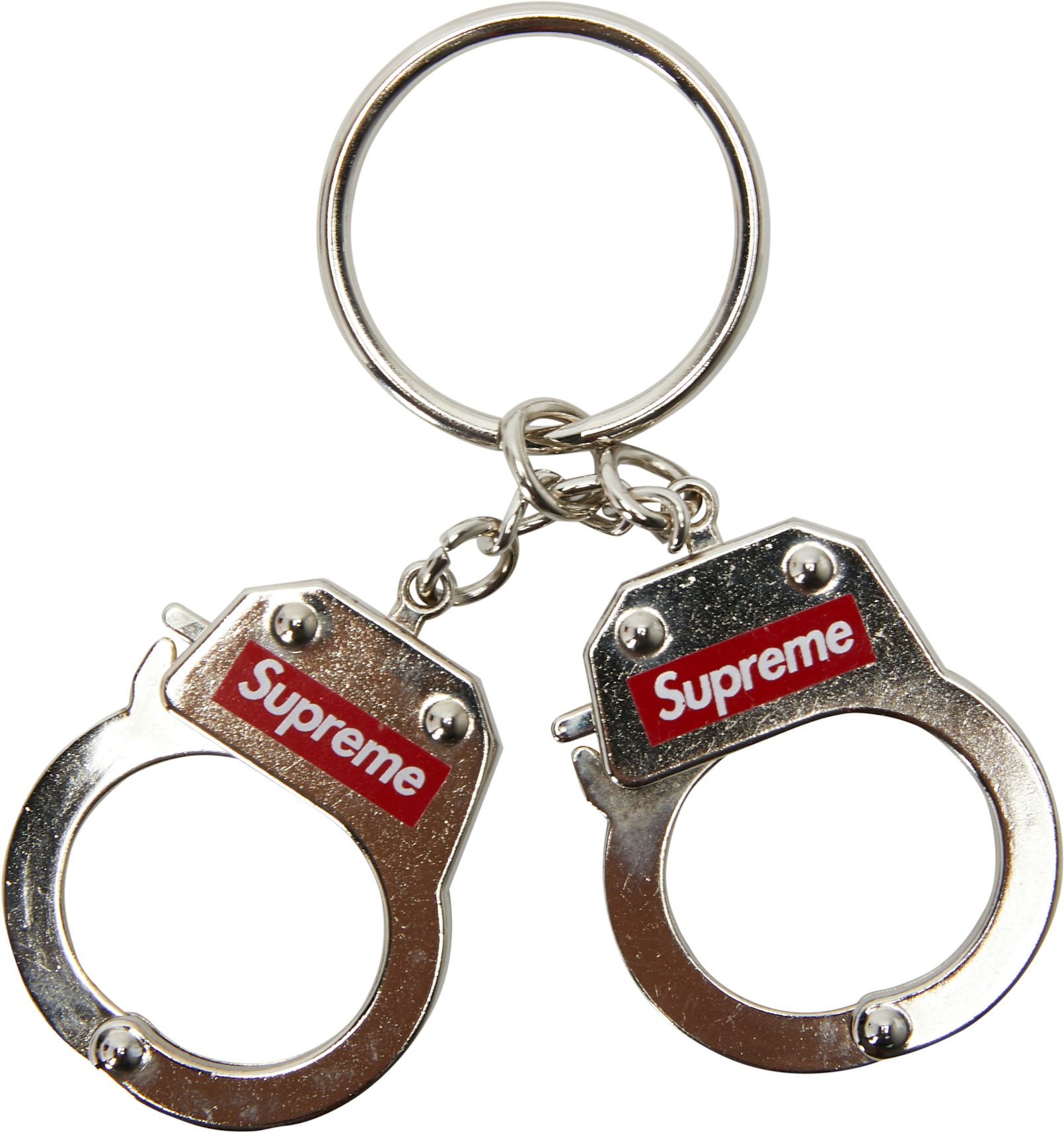 Supreme Metal Tag Keychain (Rare item)