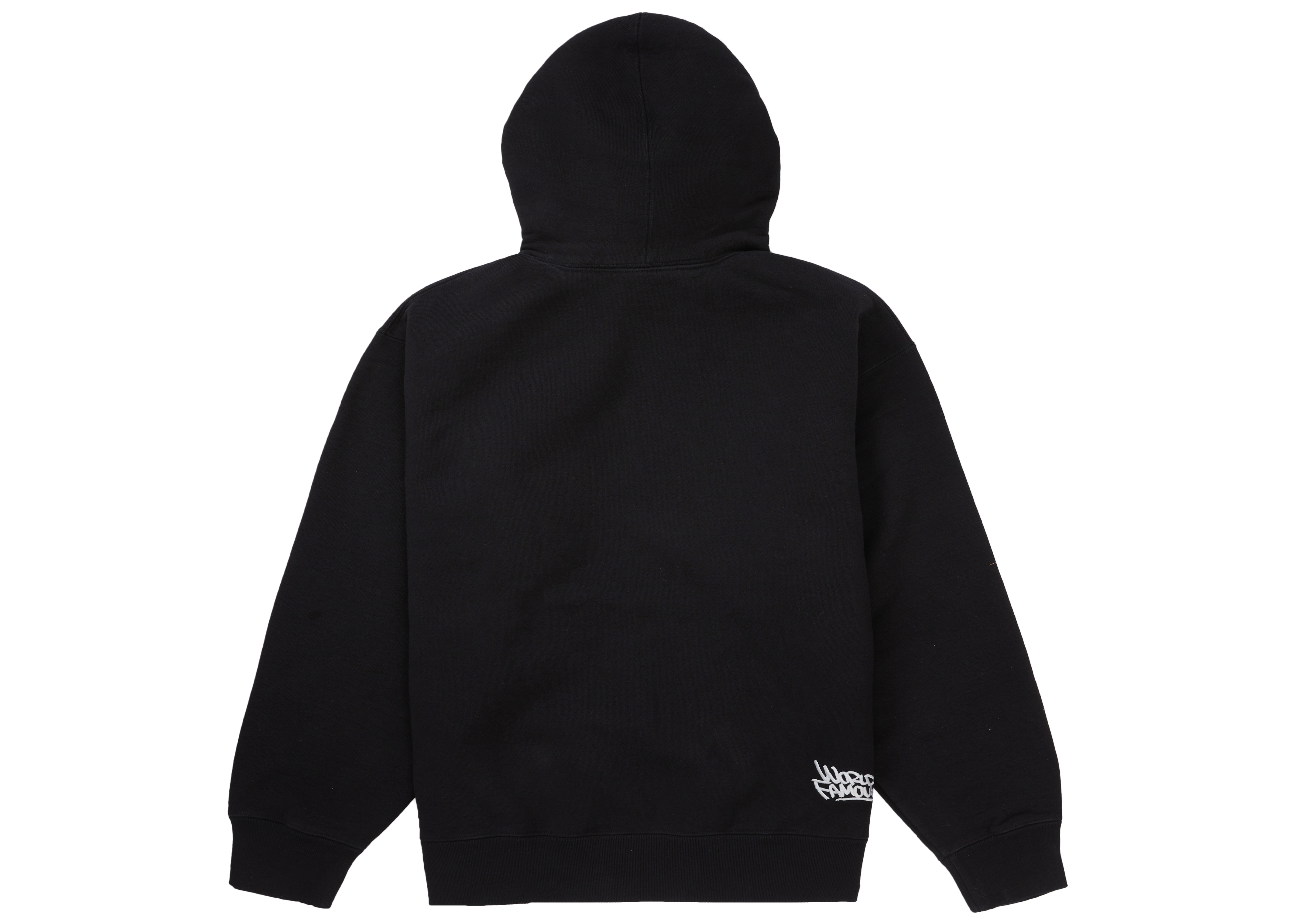 Supreme Handstyle Hooded Sweatshirt Black