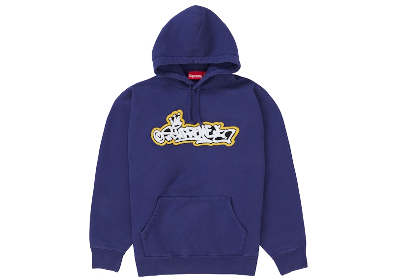 【XL】Supreme Handstyle Hooded Sweatshirt