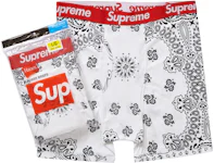 Supreme, Underwear & Socks, Supreme New York Hanes Boxers Brief Underwear  Black Fw5 New Xl