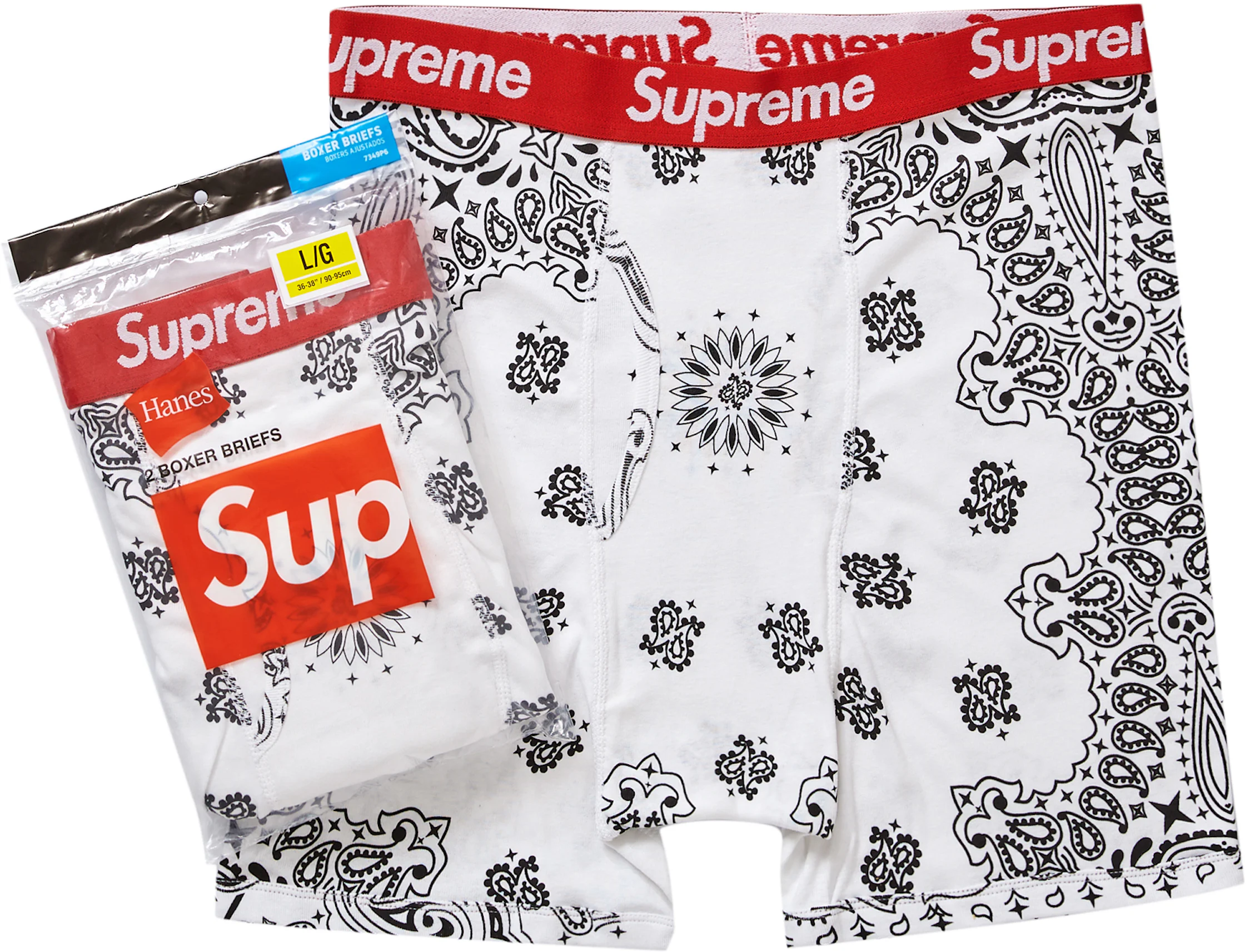 Supreme®/Hanes® Boxer Briefs (2 Pack) - Shop - Supreme