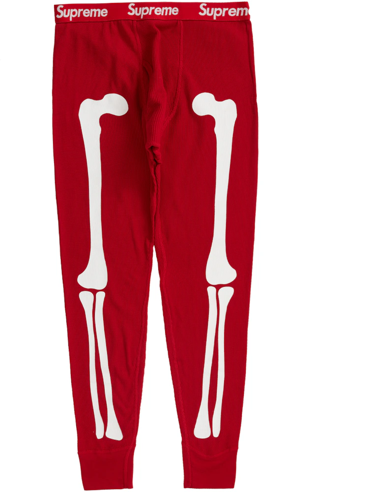 HANES X SUPREME THERMAL PANT (1 PACK) RED LOGOS FW20 - RvceShops