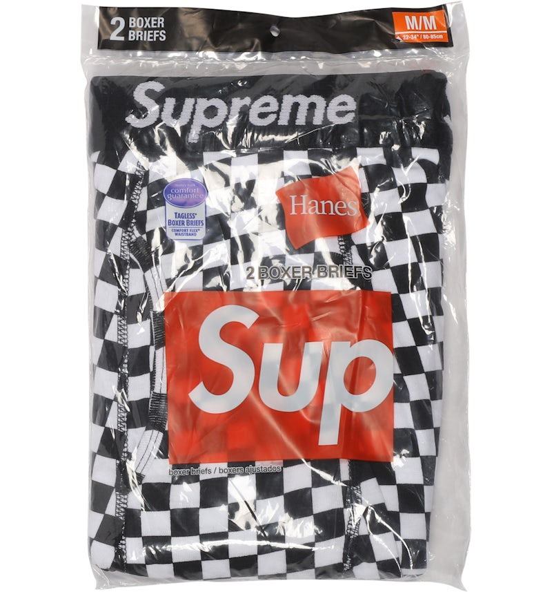 Calzoncillos bóxer Supreme Hanes (paquete de 2) a cuadros Hombre