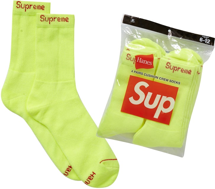 Supreme, Accessories, Supreme 4 Pk Crew Socks