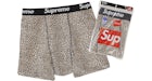 Supreme Hanes Boxer Briefs (4 Pack) Black