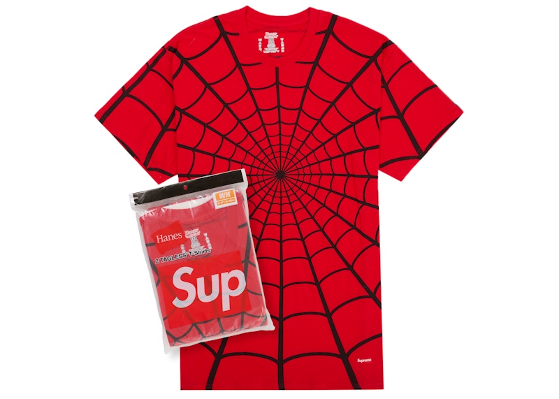 トップス Supreme/Hanes Spider Man (2 Pack) Supreme Hanes Spider-Man Tagless Tees (2 Pack) Red Men's - SS26 - US