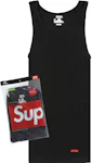 Supreme Hanes Cotton Comfort Soft T-Shirt (3 Pack) 'Black