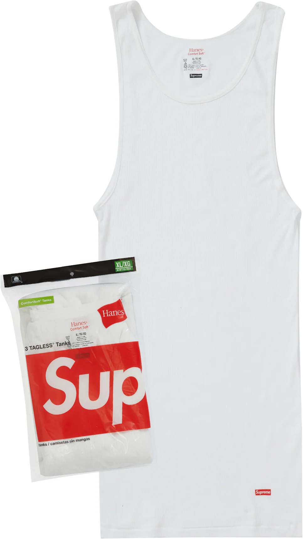 SUPREME LIMITLESS TANK – WHITE SAND - MY FITNESS RIOT